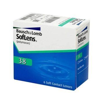 Контактні лінзи Soflens 38 ,6 шт ZR-0121232.6 фото