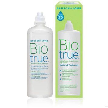 Розчин для лінз Biotrue 480 мл Bausch&Lomb з гіалуроновою кислотою 2371172565 фото