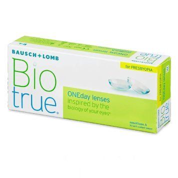 Щоденні контактные линзы Biotrue ONEday for Presbyopia, 30 шт(очікувати до 9 робочих днів) ZR-0012126.30 фото
