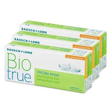 Щоденні контактні лінзи Biotrue ONEday for Astigmatism, 90 шт(очікувати до 9 робочих днів) ZR-0012128.90 фото