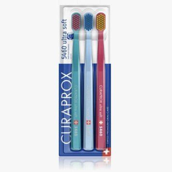 Набір зубних щіток Curaprox 5460 Ultra Soft Курапрокс 3 шт 2232360169 фото