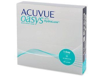 Контактні лінзи Acuvue Oasys 1-Day with HydraLuxe, 90 шт(відправка до 5 роб.днів ZR-1012125.90 фото