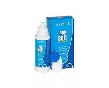 Раствор для контактных линз Avizor Aqua Soft Comfort 120 мл AV-ASC120 фото