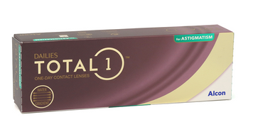 Контактні лінзи Dailies Total1 for Astigmatism, 30 шт(БЕЗ УПАКОВКИ ) AL-DTA30 фото